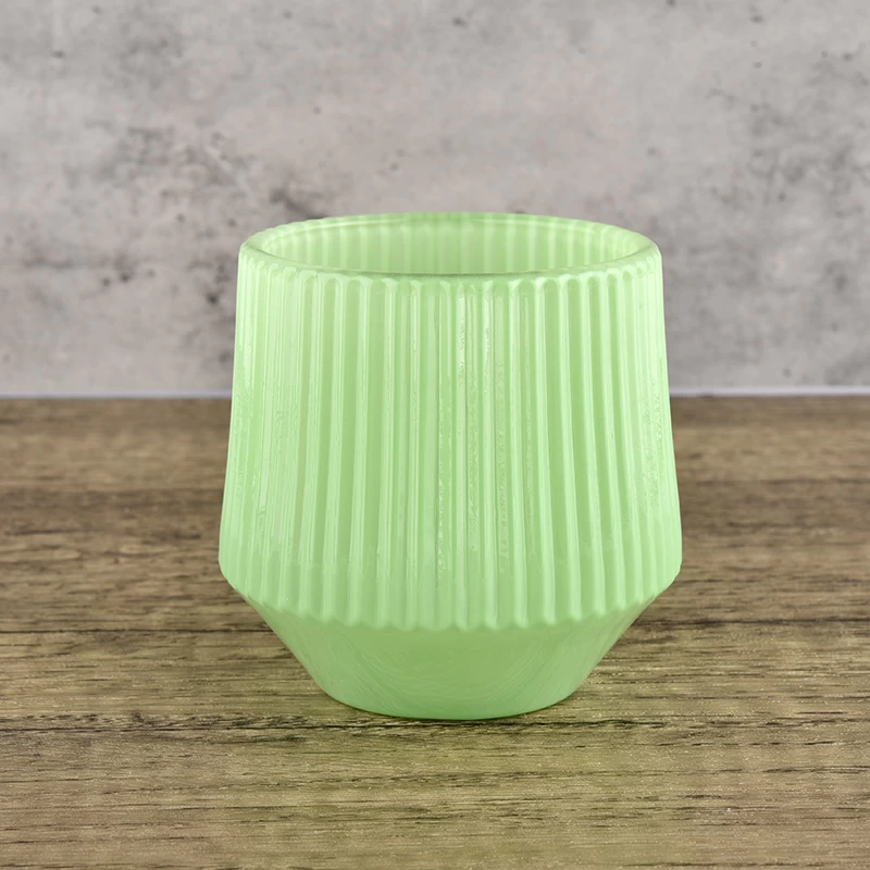 200ml empty glass candle container for  home decor