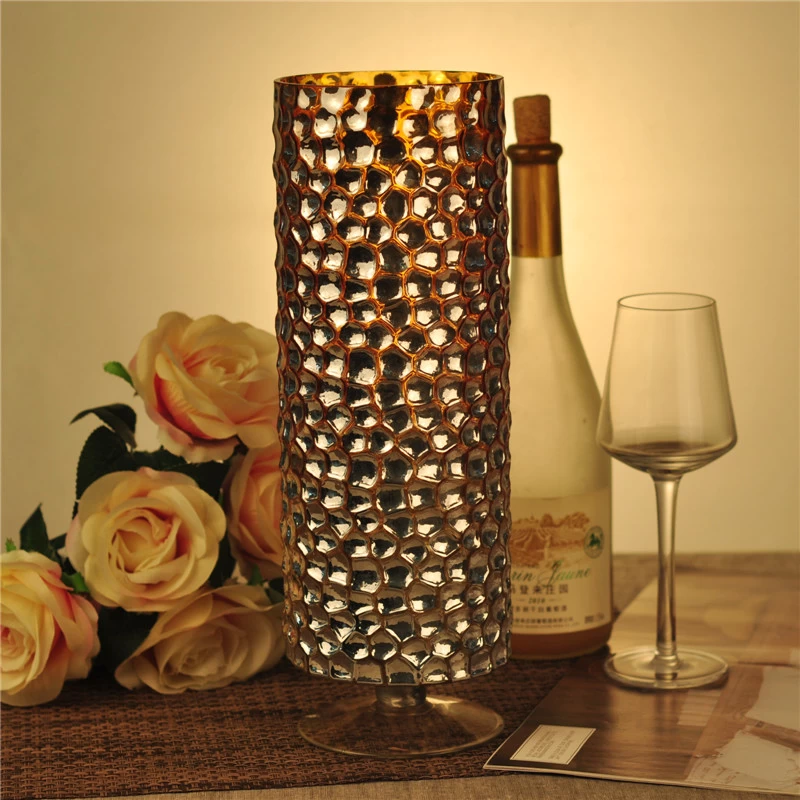 Contact Supplier  Leave Messages mosaic glass candle holder votive glass tealight holder