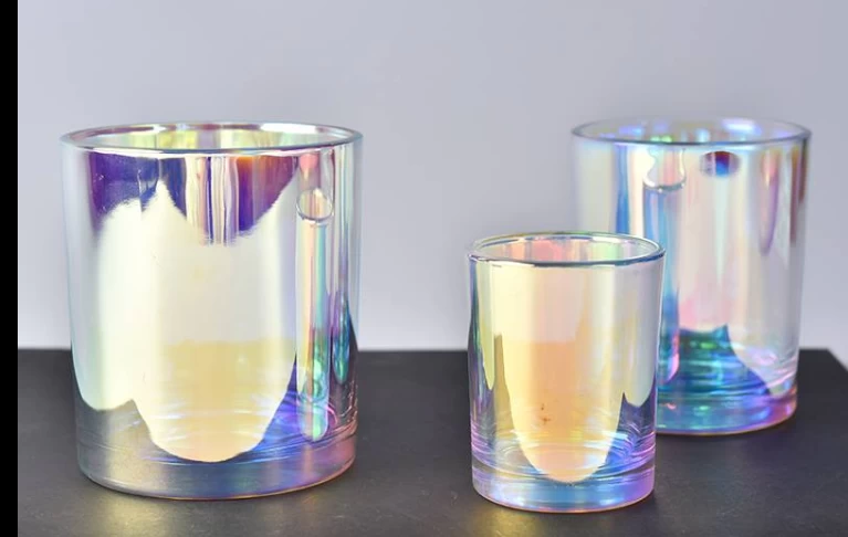 Hologram candle jars from Sunny Glassware
