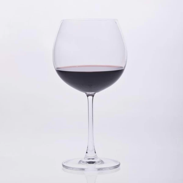 red stem wine glass