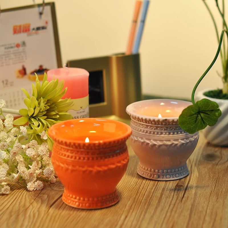 ceramic jars for candle