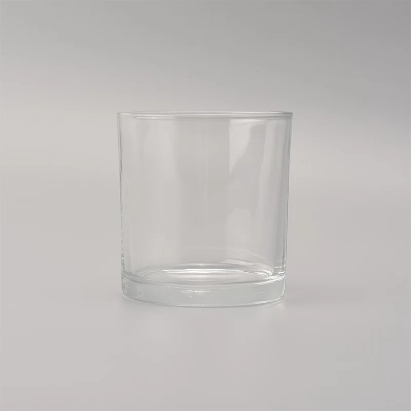 16oz big volume glass candle holder with 3 wicks