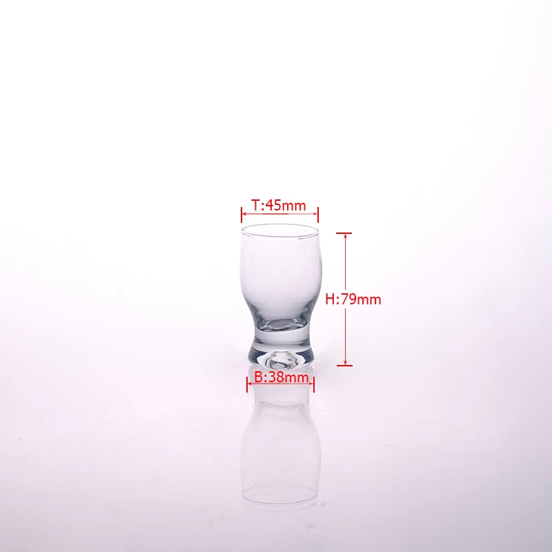 Crystal Small Stemless Wine Glass Water Glass