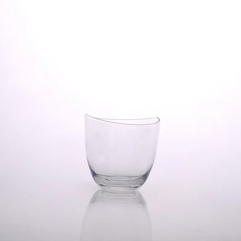  Transparent candle holder with special top
