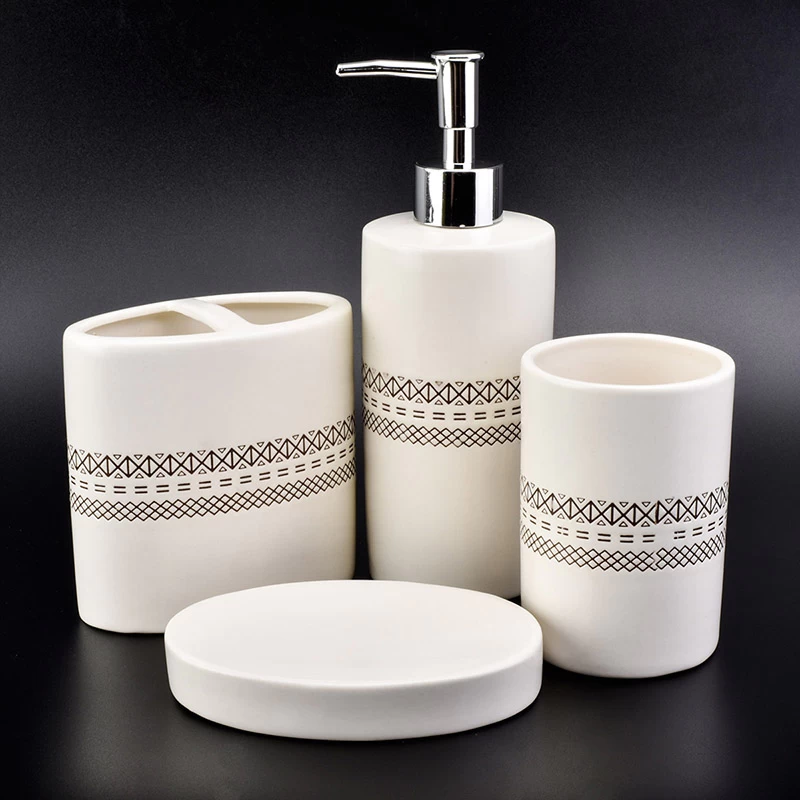 ceramic bathroom accessories sets