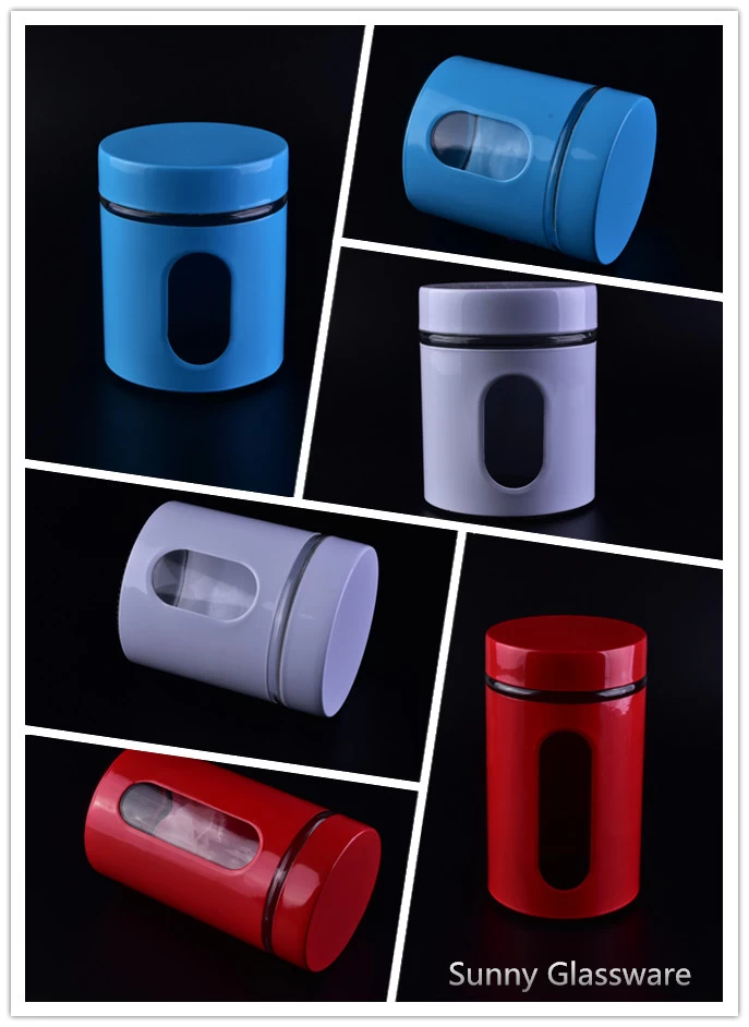 New arrival food safe storage food jars with airtight lids