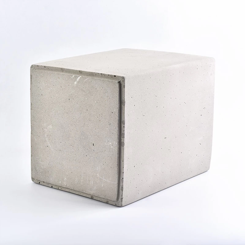 Cement candle holder can be the best decoration in your clear room