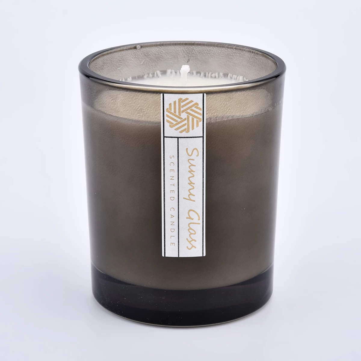 Private label glass candle holders and jars for candles 