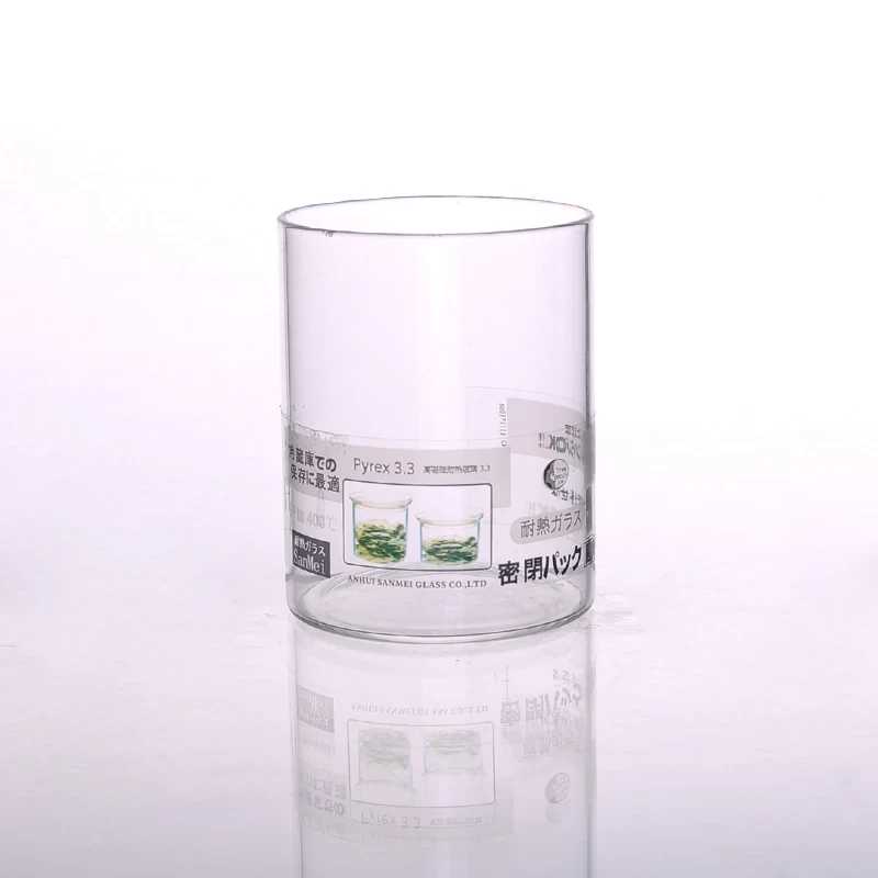 600ml High Borosilicate Single Wall Glass Jar for Honey or Herb