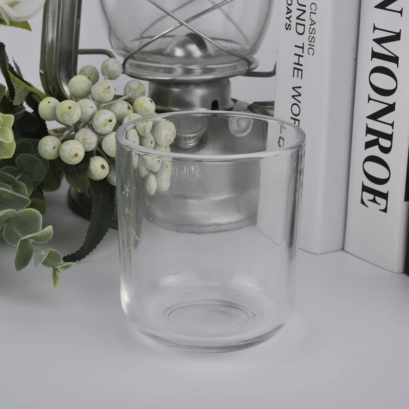 300ml round bottom glass candle jar wholesale