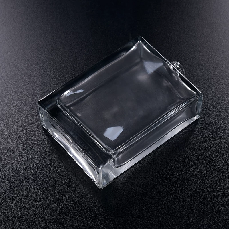 square glass fragrance bottle