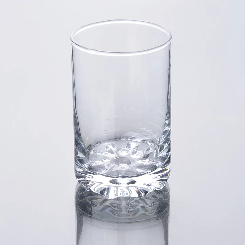 Transparent whisky glass cup