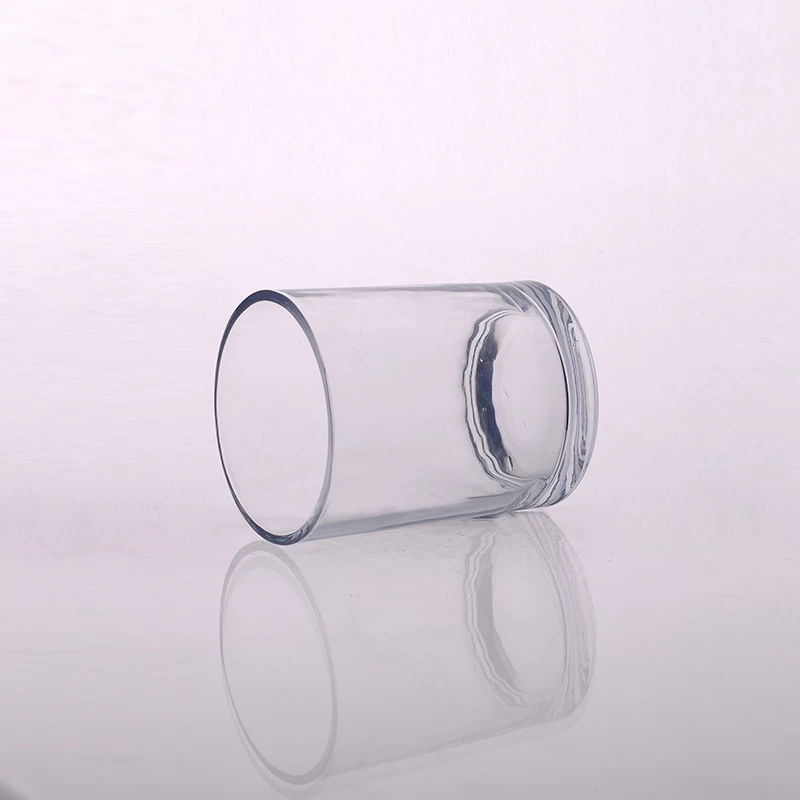 Wholesale clear glass cup replace for candle making holder
