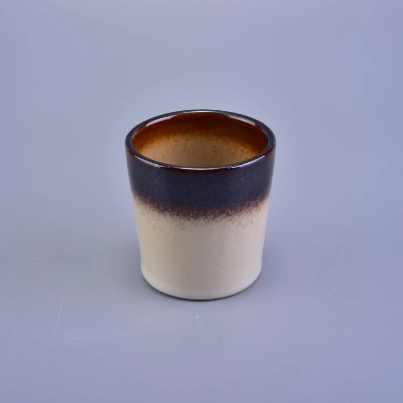 Decorative ceramic votive candle holder for wholesale