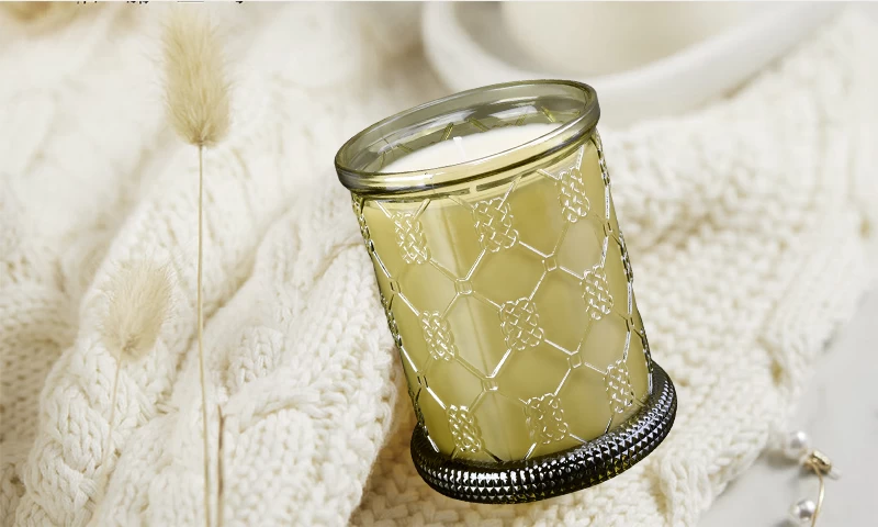 luxury glass candle jars supplier