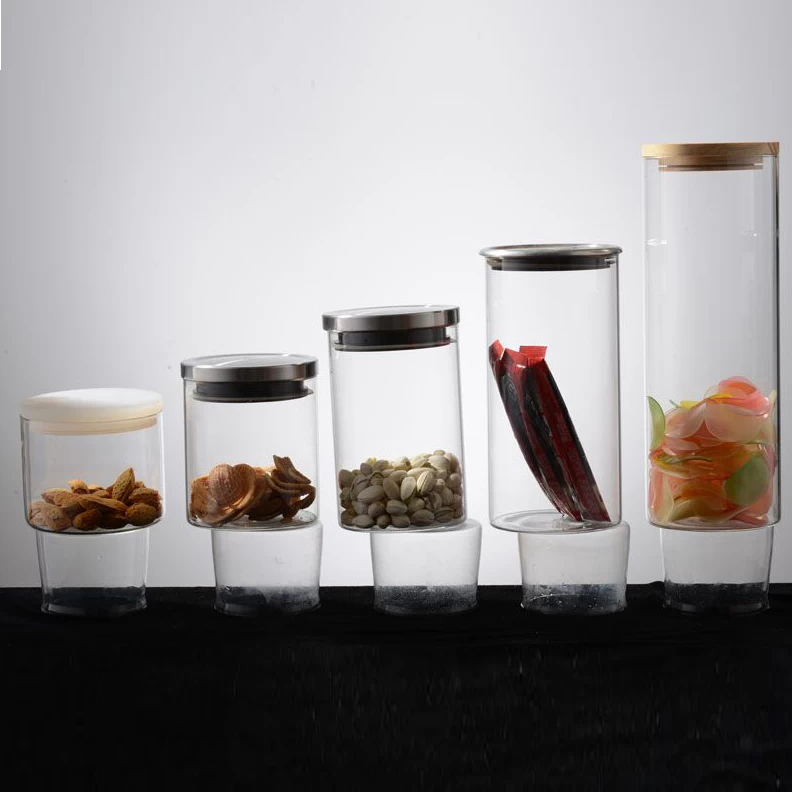 Bulk borosilicate glass food jar wholesale