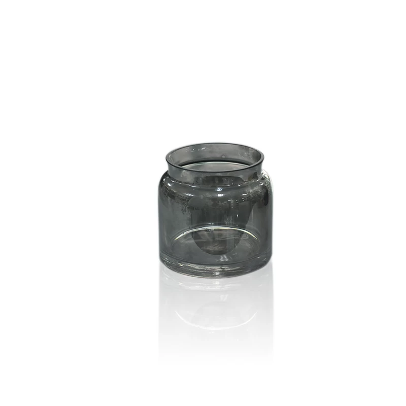 Popular luxury glass candle jars for decoration