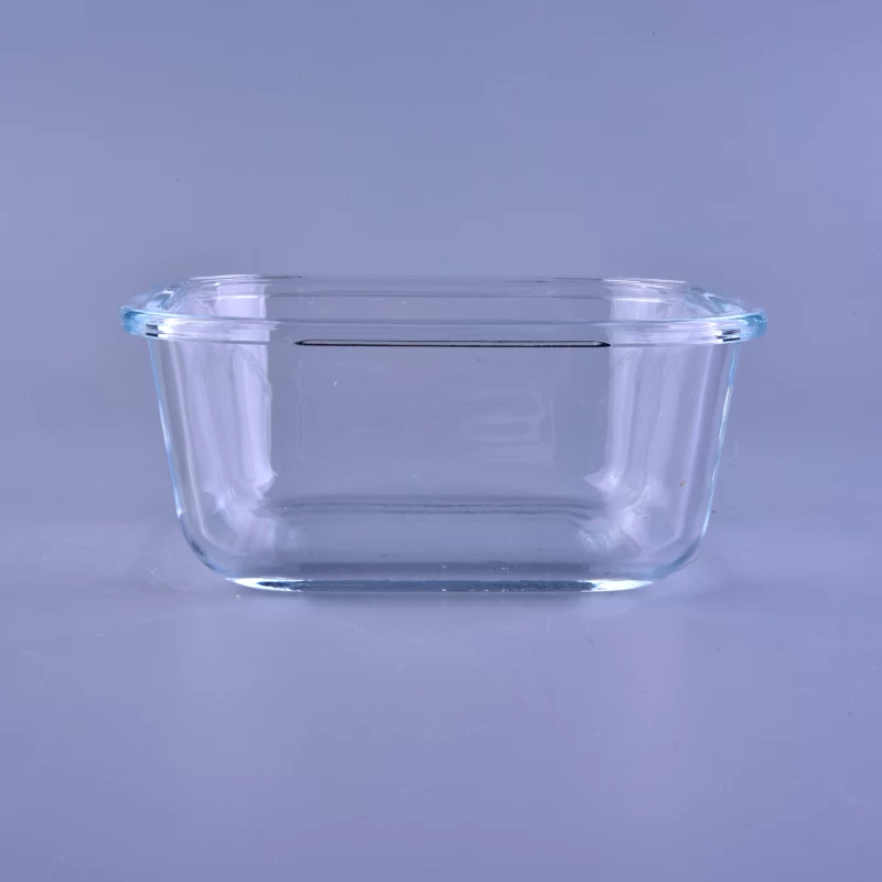 Food safety squoare glass bowl microwave safe wholesale