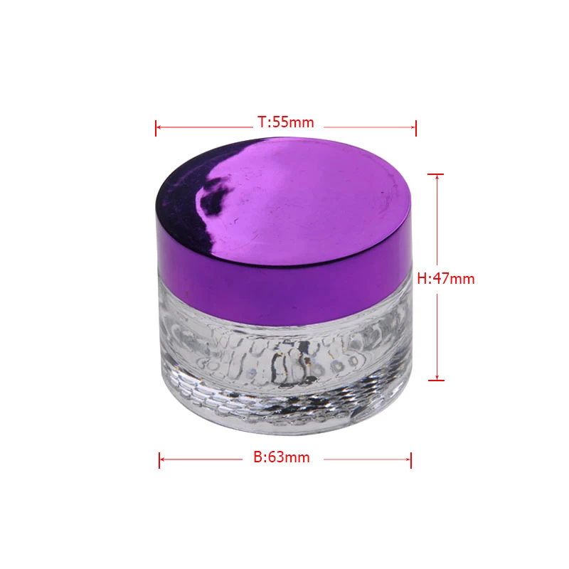 glass perfume bottle with lid wholesale
