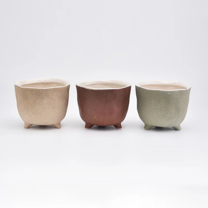 matte ceramic candle vessel for home decor