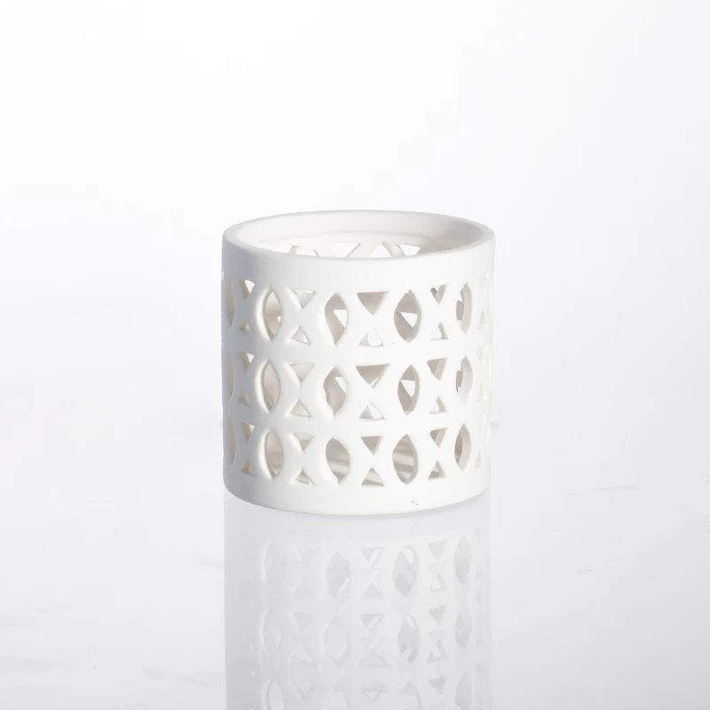 white new style handmade candle holder