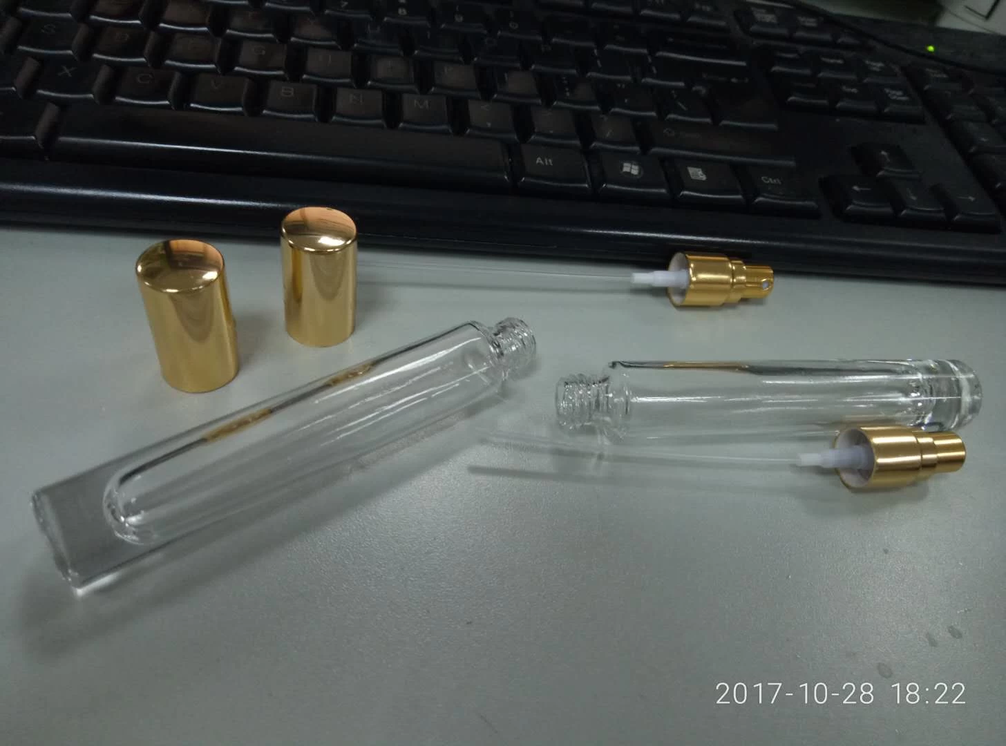 10ml round glass perfume bottles