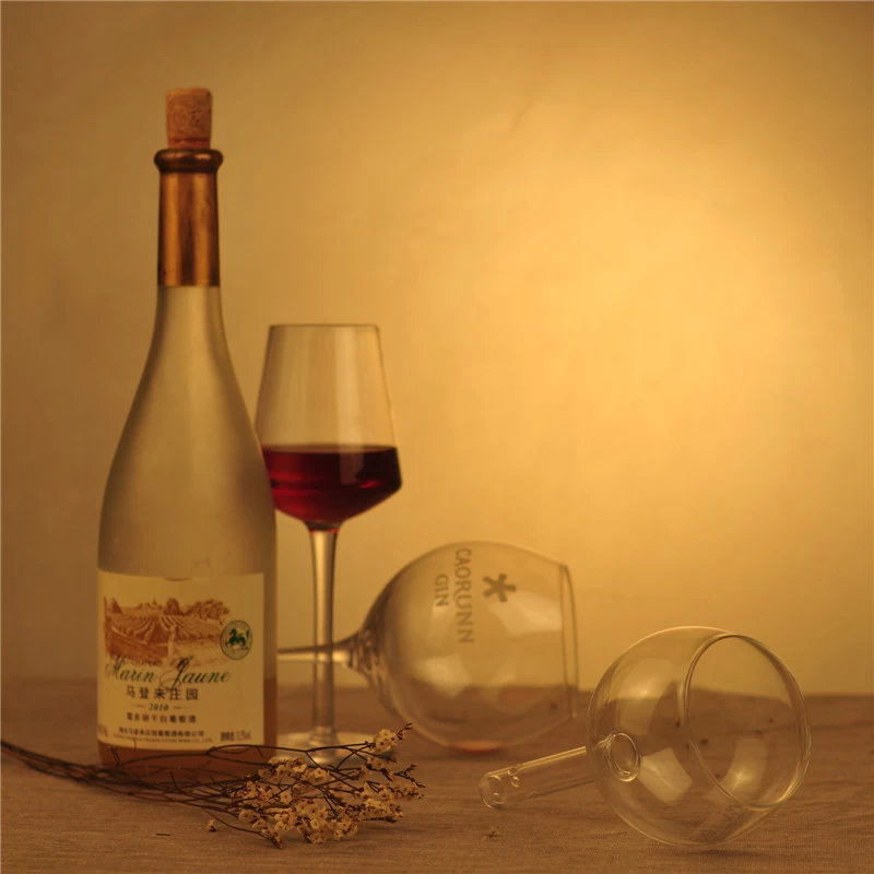Borosilicate glass wine decanter