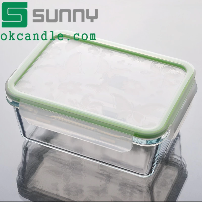 heat-resistant glass container