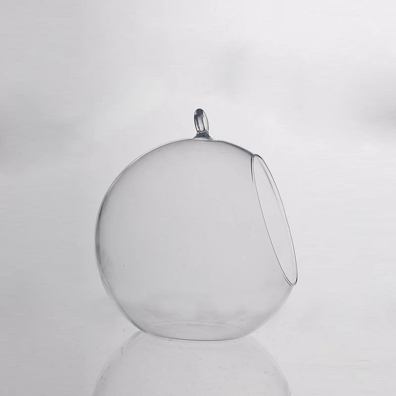 borosilicate glass hanging landscape