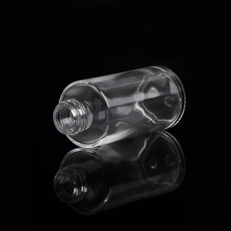 Hot selling clear perfume glass bottle