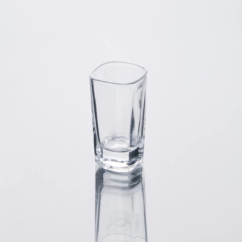 shot glass, clear glass