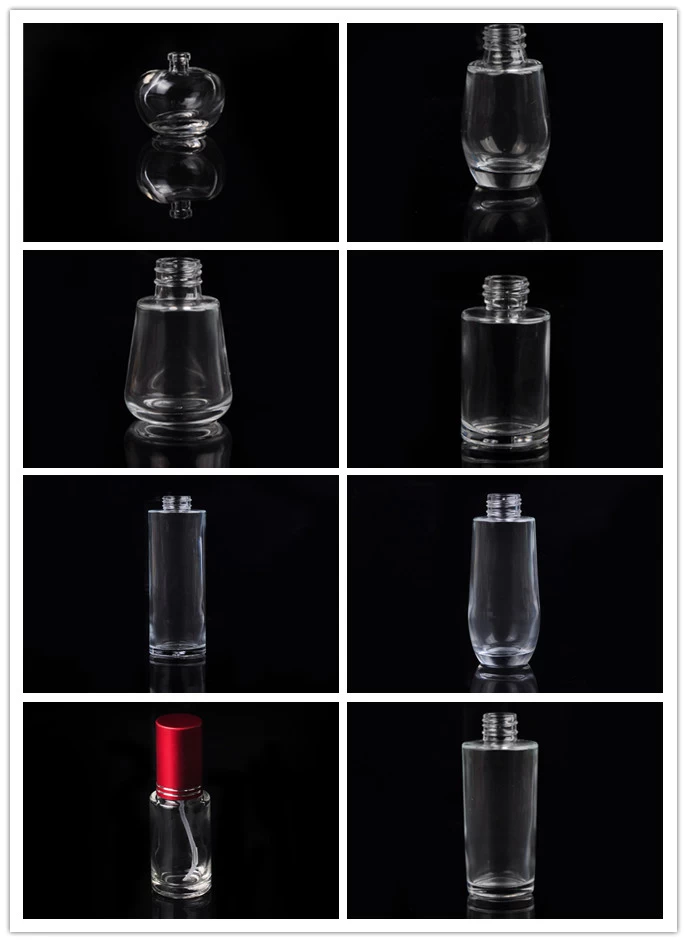 New designs 1OZ glass perfume oil empty bottle