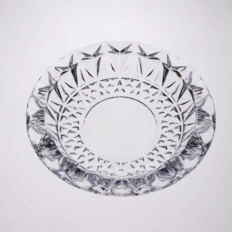 Machine Made Clear Glass Ashtray Wholesaler from China