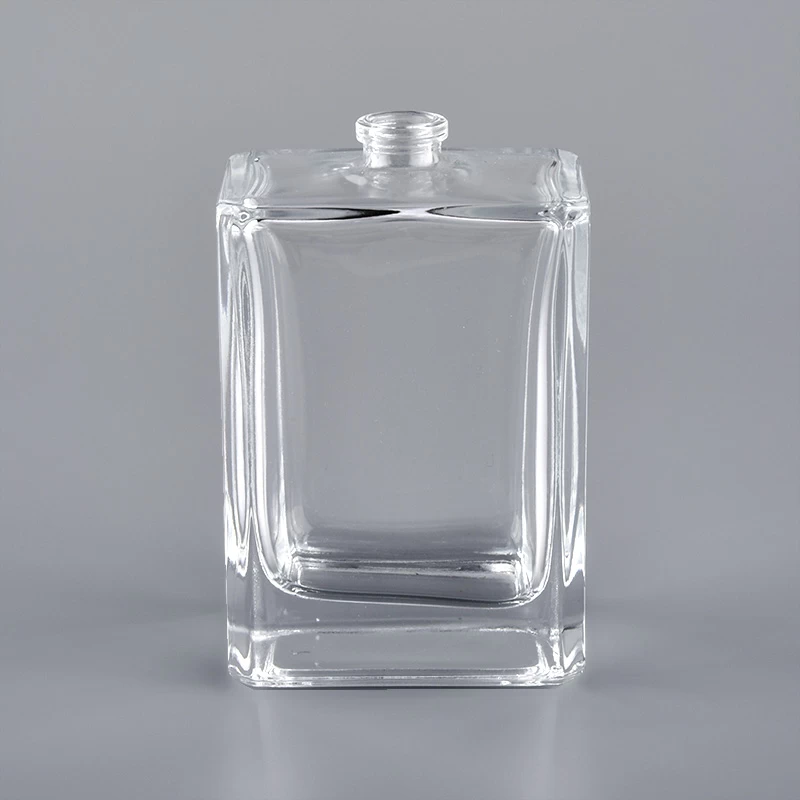 Luxury customized high double wall glass container perfume bottle wholesale