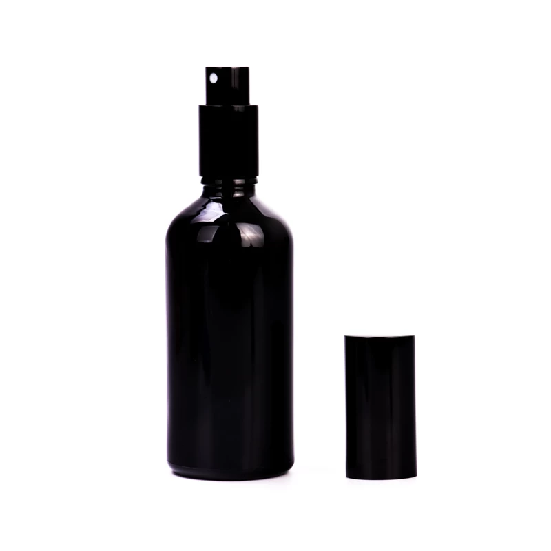 20ml, 30ml, 50ml. 100ml room spray glass perfume bottle fragrances with black cap