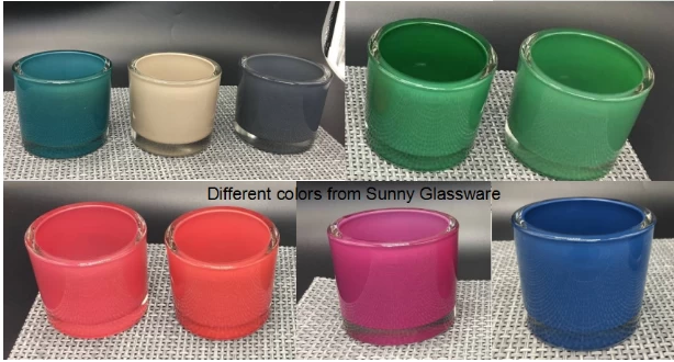 Wholesale Thick Wall Glass Candle Holders