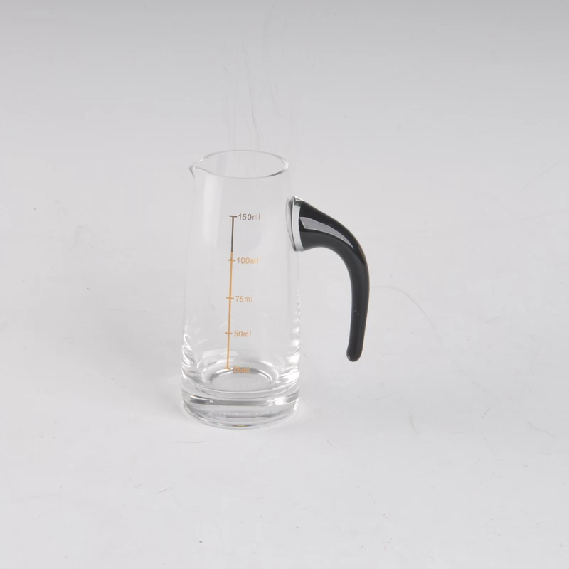 155ml High White Glass Water Jug with Scale Printing