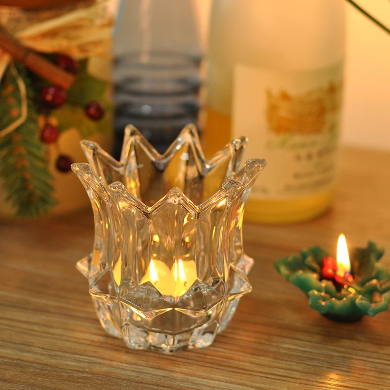 Sepecial glass candle holder cup