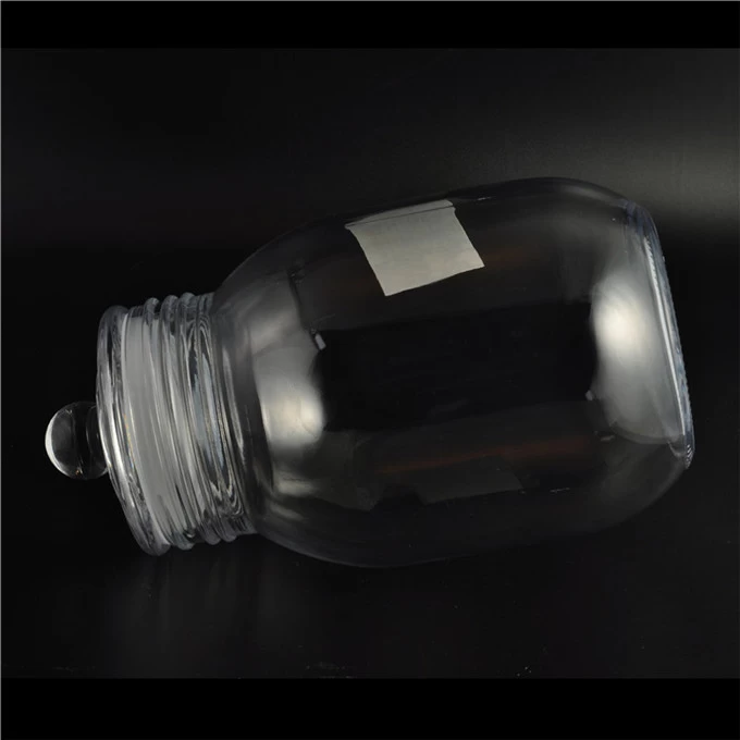 Airtight storage food glass jar