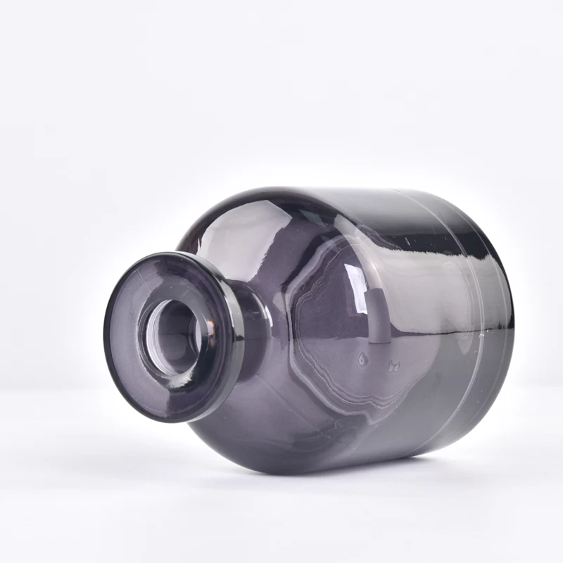 250ml diffuser bottles transparent black reed perfume bottles