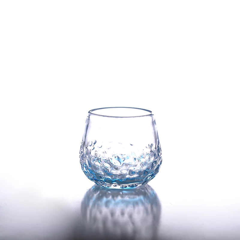 base colored glass cup