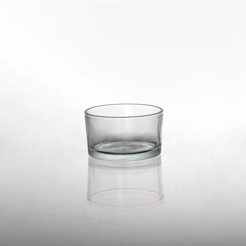 Clear Glass bowl floating tealight candle holders