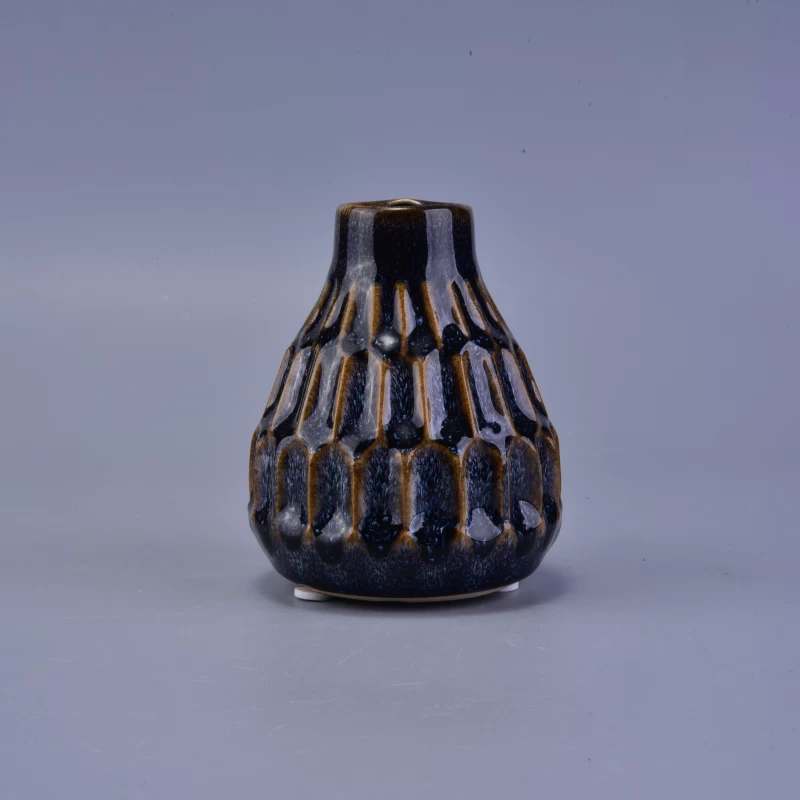210ml Decorative Fancy Glazed Aromatic Ceramic Diffuser Bottle