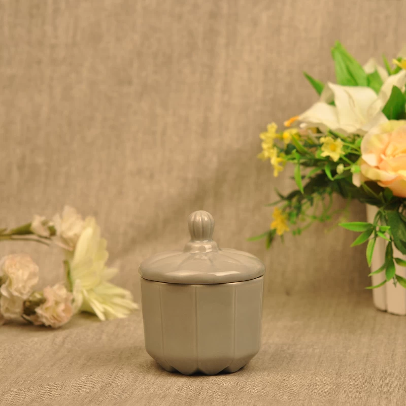 Ceramic Candle Holder With Lid Wholesale