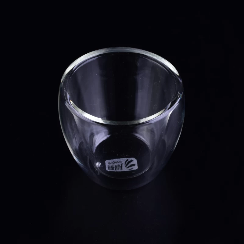 doublw wall glass cup