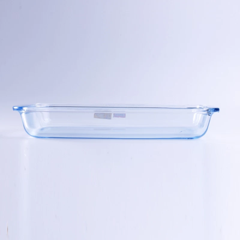 Tempered Rectangle Dish Glassware Baking Plate