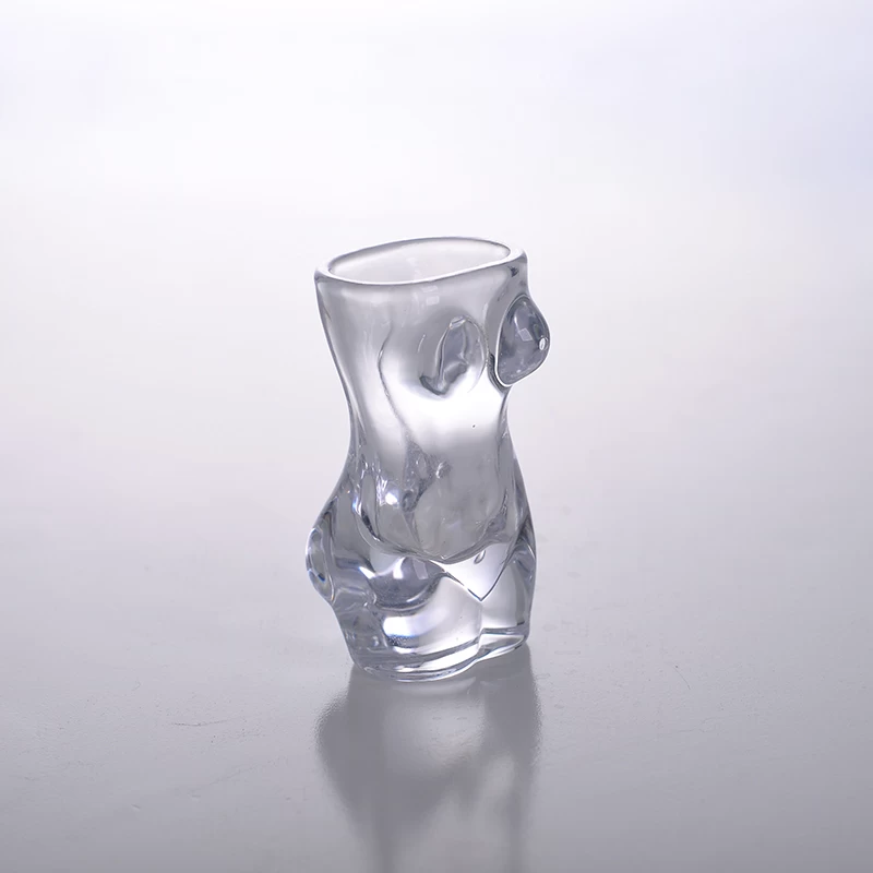 30ml crystal nude lady drinking cup shot glass
