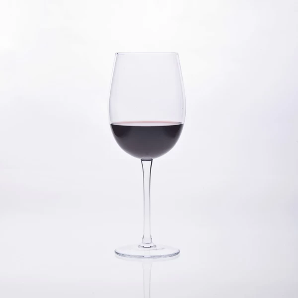 red stem wine glasses