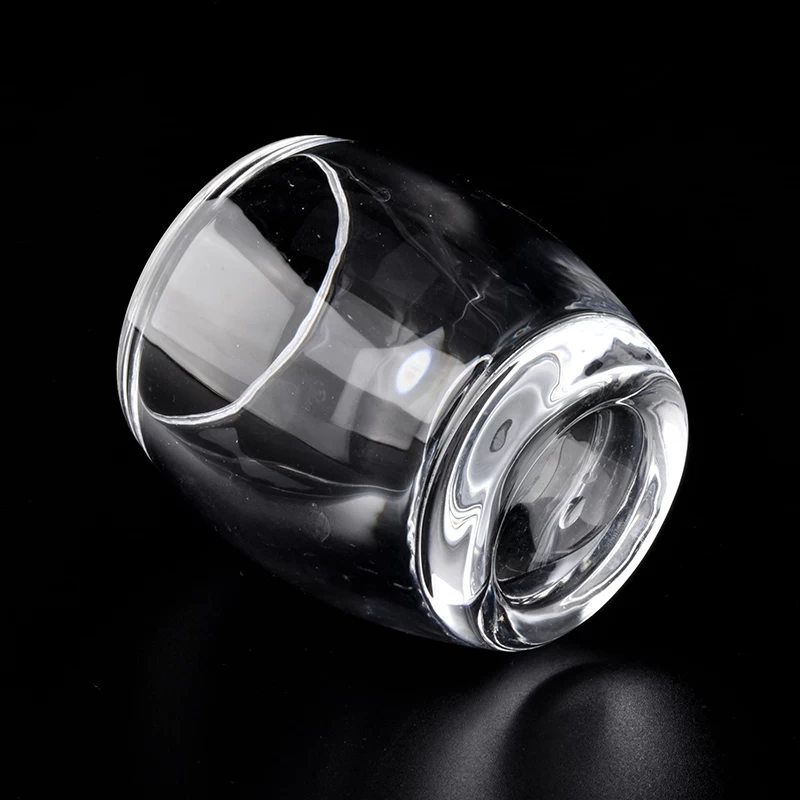 100ml round votive glass candle jars