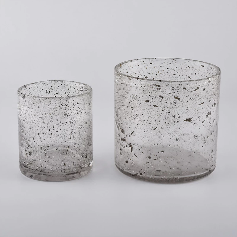  Glass Candle Jars with Handmade